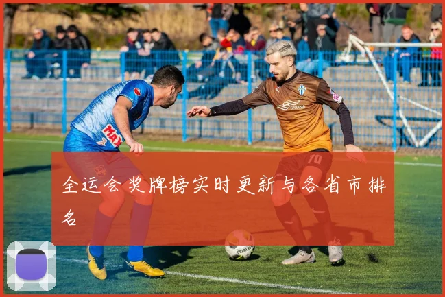 全运会奖牌榜实时更新与各省市排名